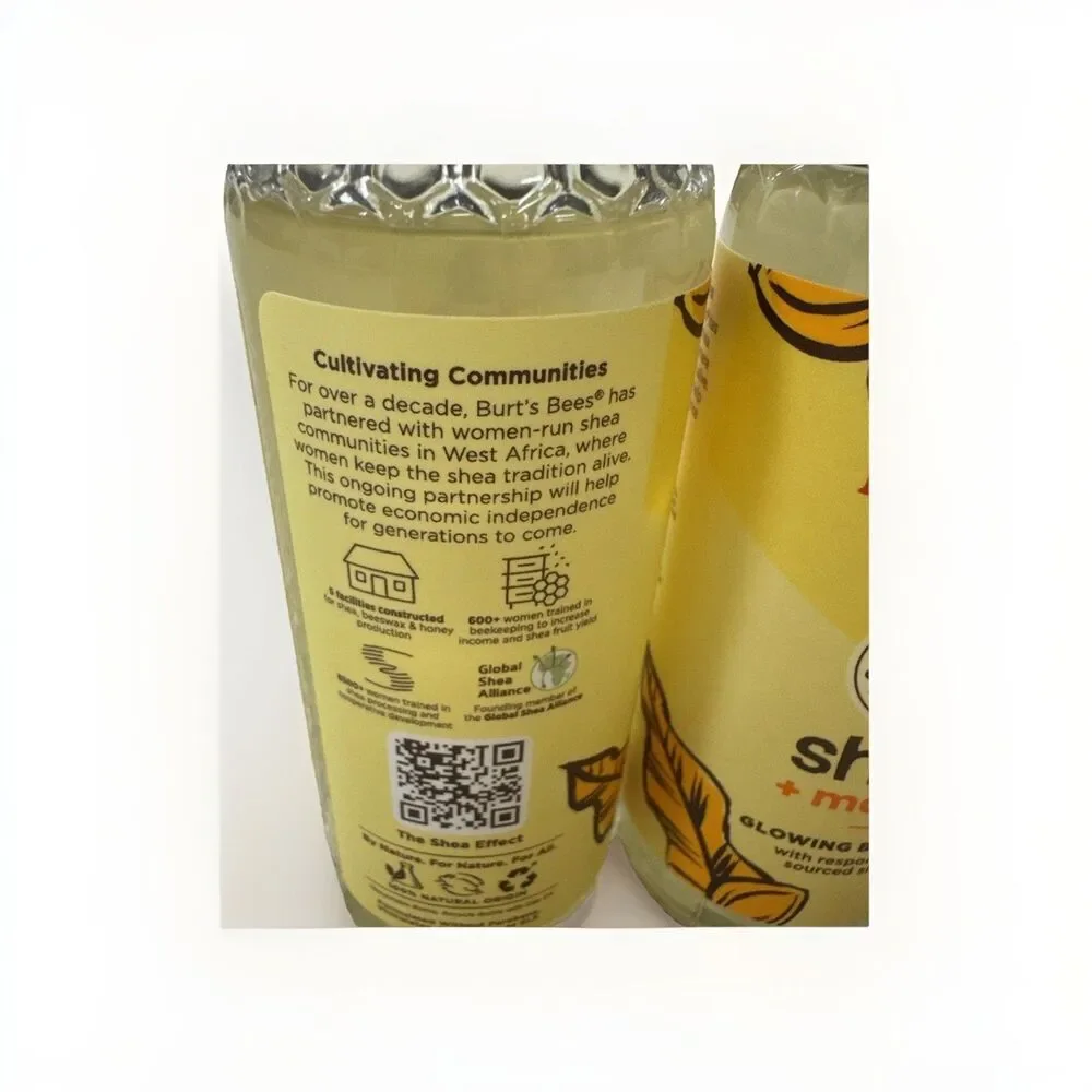 Burt’s Bees Shea & Mango Glowing Body Oil 5 fl oz Lot of 2 NEW Natural Skincare